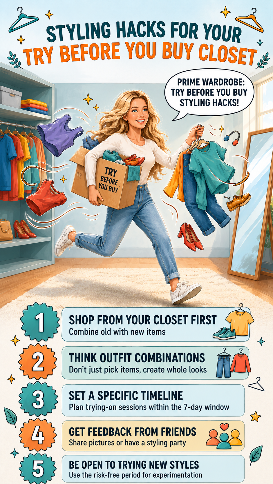 Prime Wardrobe: Try Before You Buy Styling Hacks That Actually Work | Jersey Girl Glam