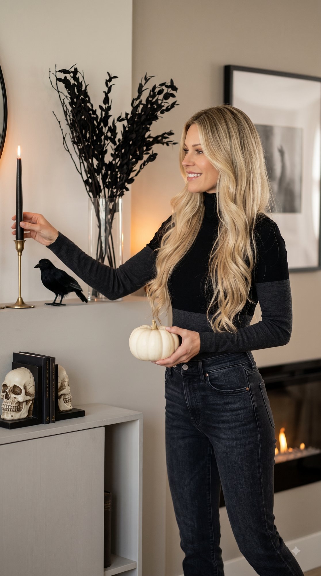 Halloween at Home Without Making It Look Like a Party Store Exploded | Jersey Girl Glam
