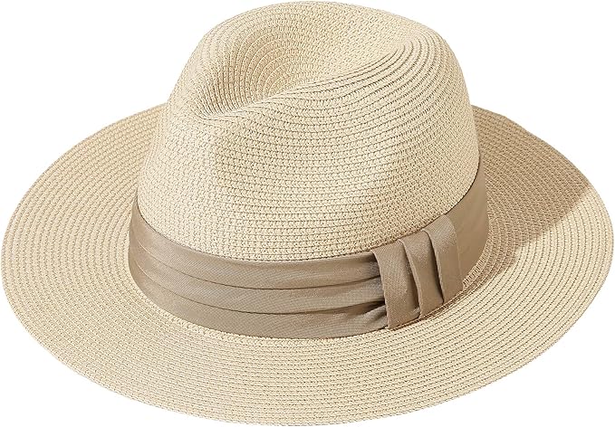 Foldable Wide-Brim Fedora — Foldable and packable. Toss it in your tote, pull it out, look instantly pulled-together.