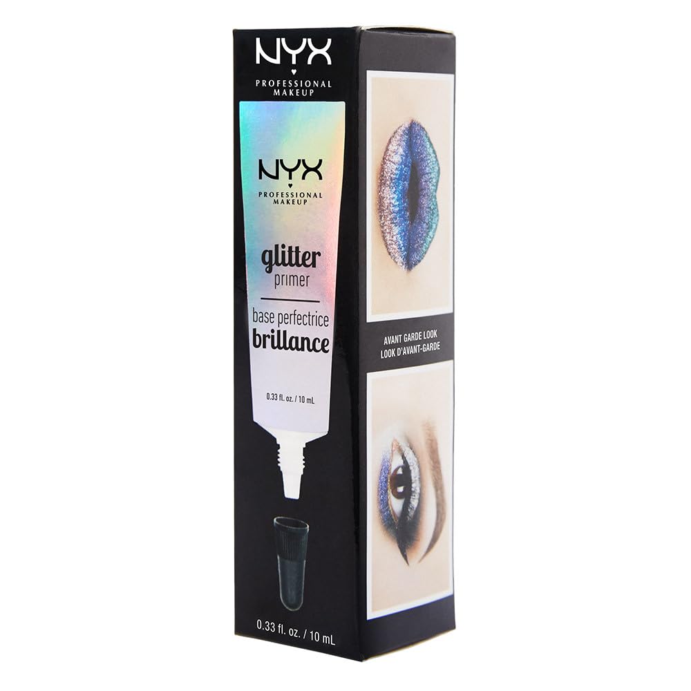 NYX Professional Makeup Glitter Primer — NYX glitter primer base for long-lasting glitter hold.