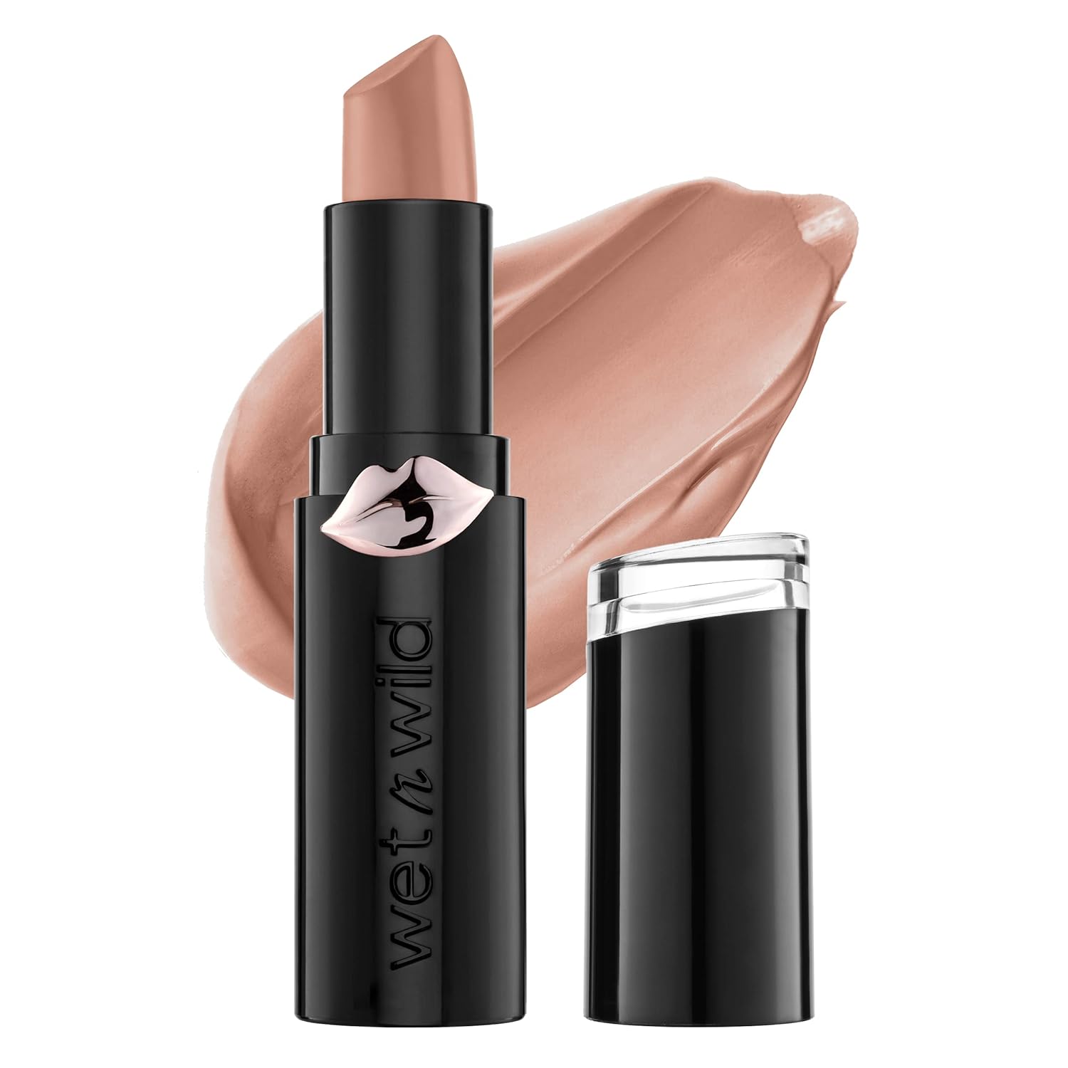 Wet n Wild Hyaluronic Nude Lipstick — Hyaluronic acid nourishing nude lipstick, cruelty-free.