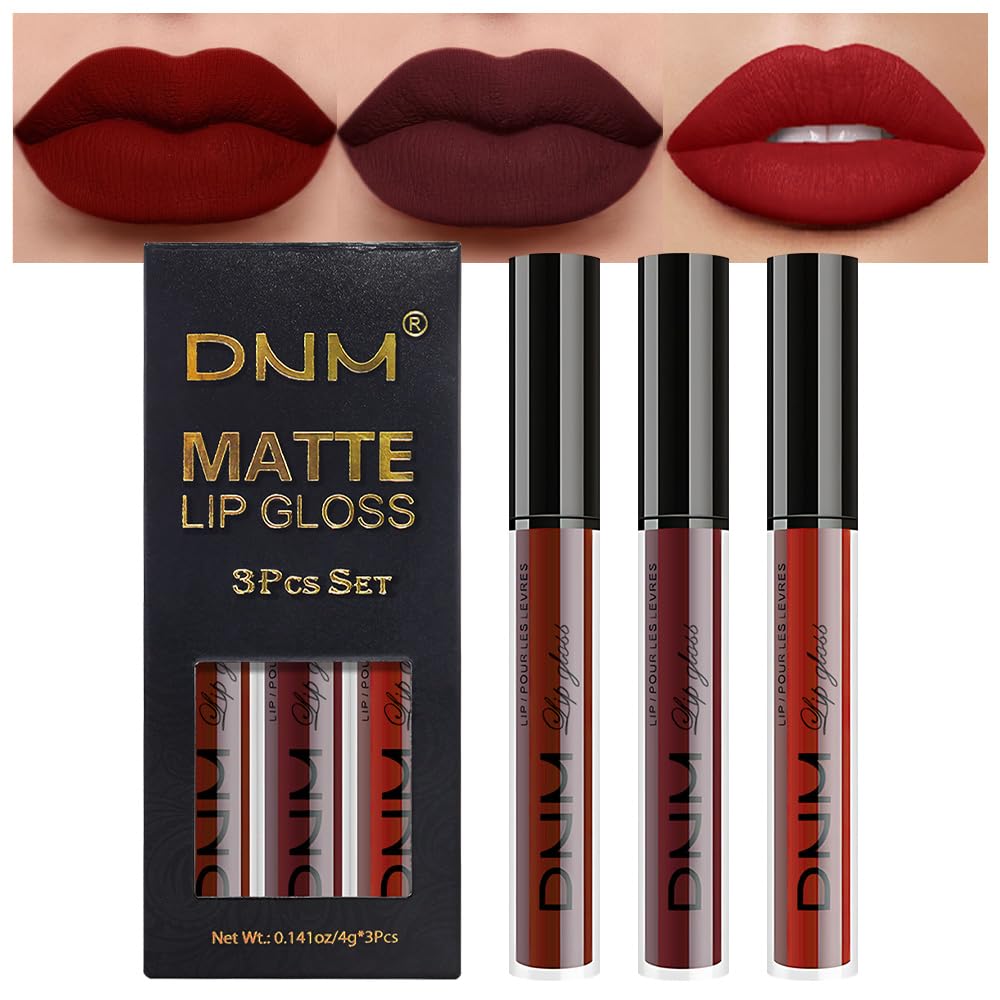 evpct Matte Crimson Red Lipstick — Waterproof matte crimson lipstick.