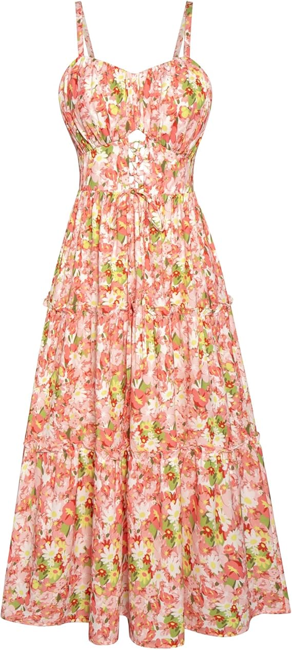 Floral Vacation Sundress — A floral sundress that transitions seamlessly from brunch table to afternoon stroll.