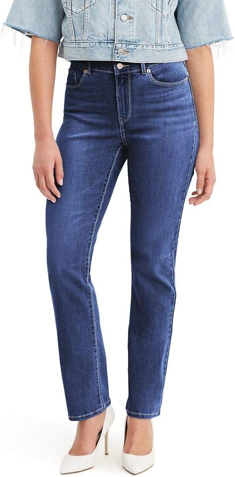 Levi's Classic Straight Jeans — High-rise classic straight jeans in medium wash. The pair you always reach for.