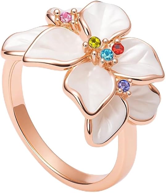 SWEETV Rose Gold Chandelier Drop Earrings — Rose gold chandelier drop earrings.