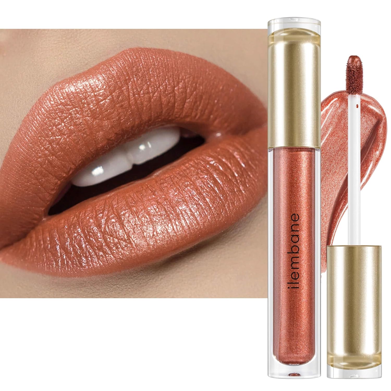 ilembane Metallic Copper Lip Gloss