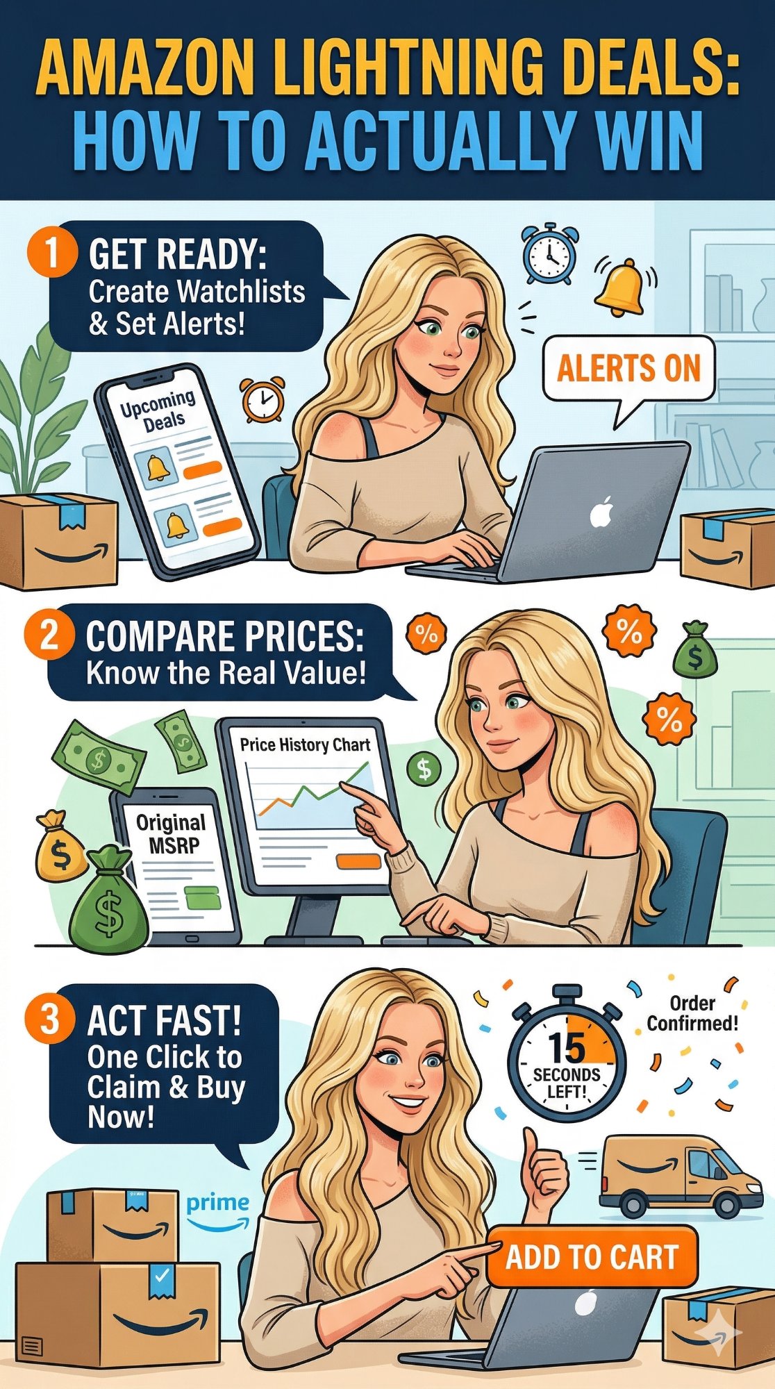 Amazon Lightning Deals: How to Actually Win