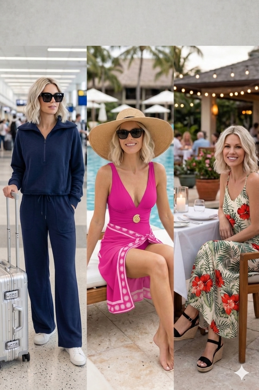 The Girls Trip Edit: From Airport to Pool to Night Out — Style Guides outfit ideas | Jersey Girl Glam