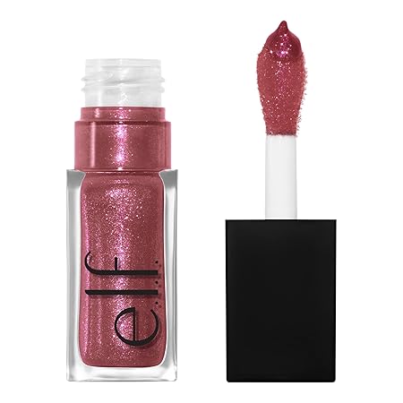 e.l.f. Shimmer Lip Gloss — e.l.f. nourishing shimmer lip gloss in warm nude.