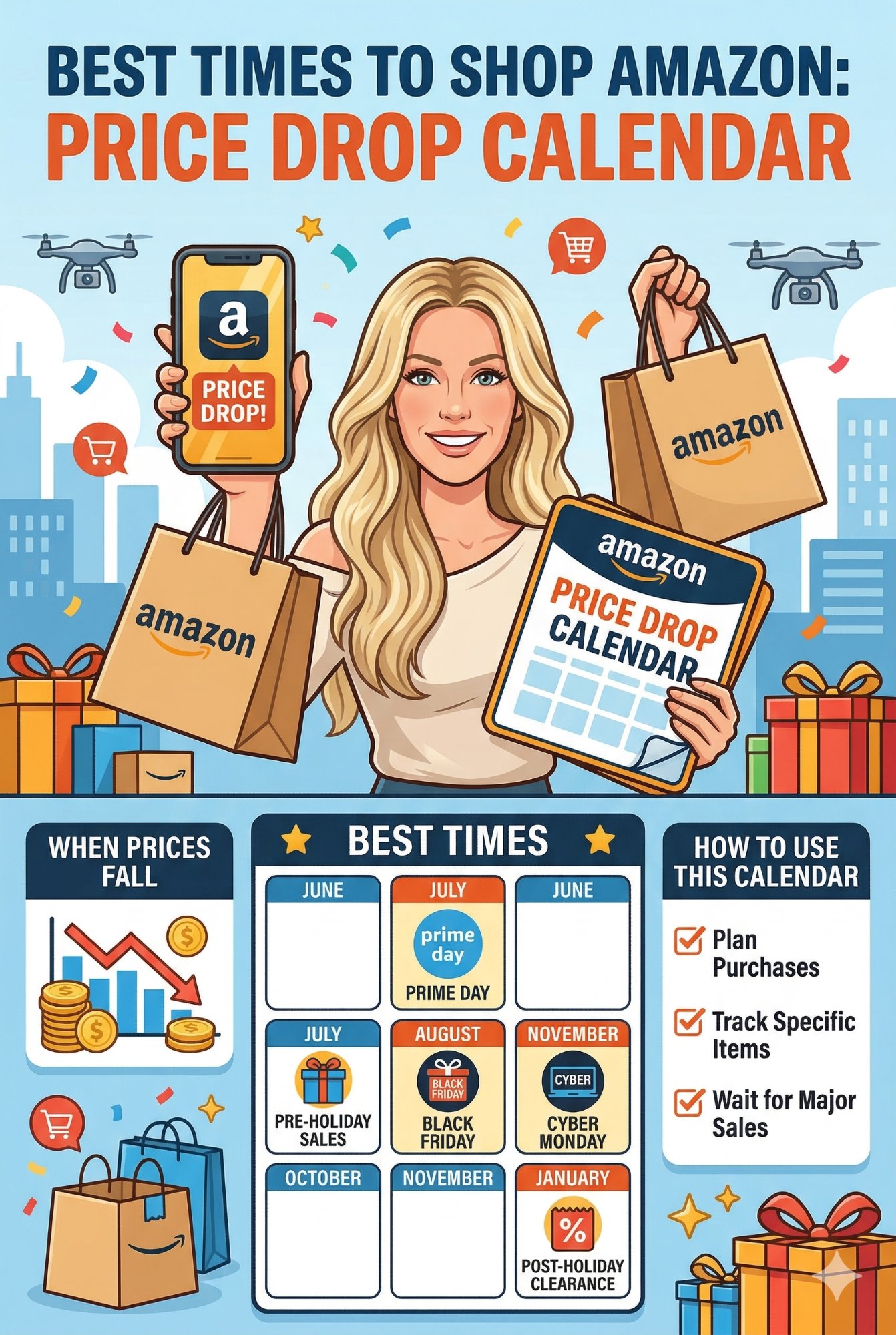 The Amazon Price Drop Calendar: Best Times to Shop All Year