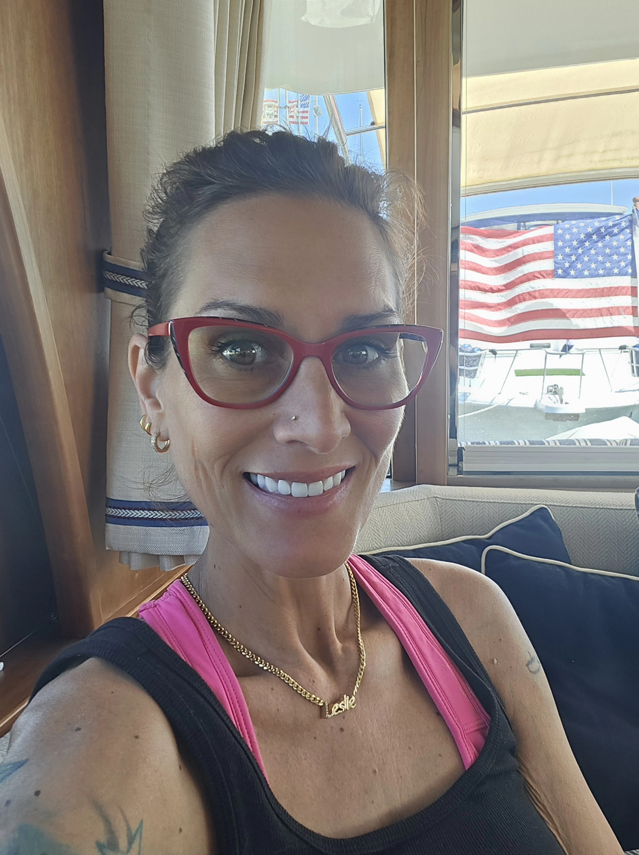 Founder at the yacht club