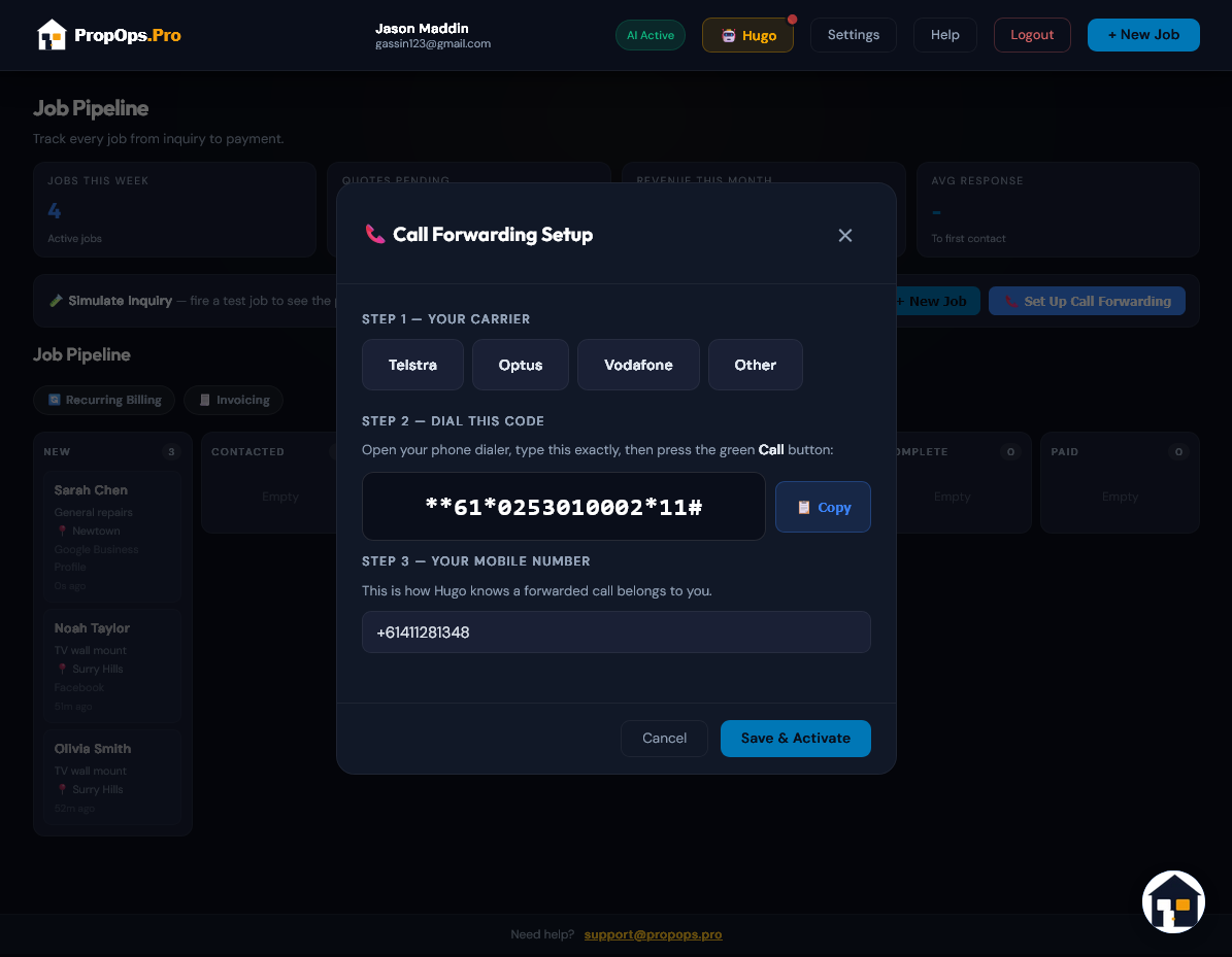 Hugo onboarding Q1 of 11