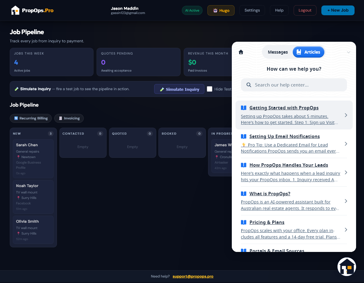 Help center — full articles view