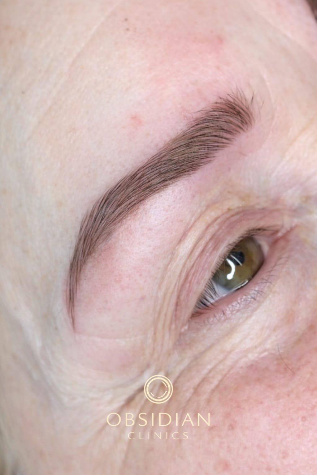 SPMU Brows Foundation Artist Programme — healed brow result