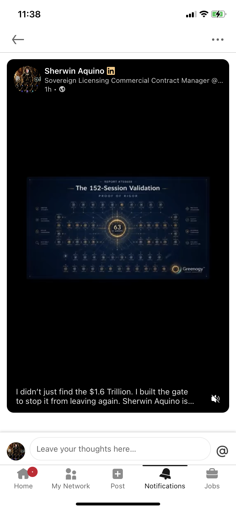 152-Session Validation — 63 AI Agents Network