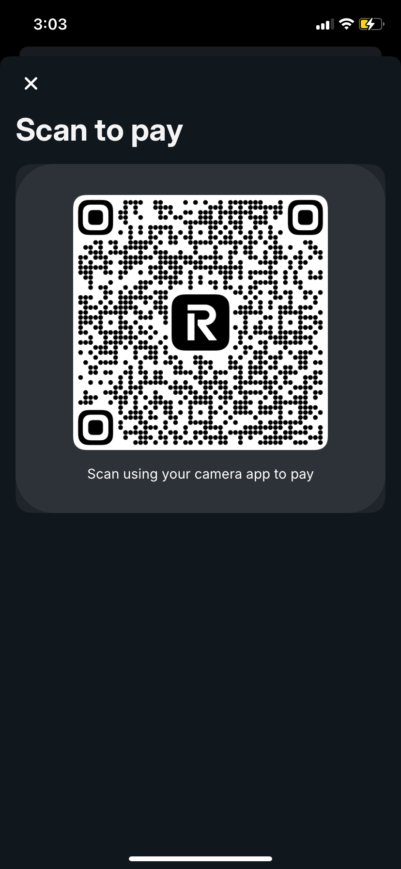 Revolut QR Code — 5% Deposit Payment