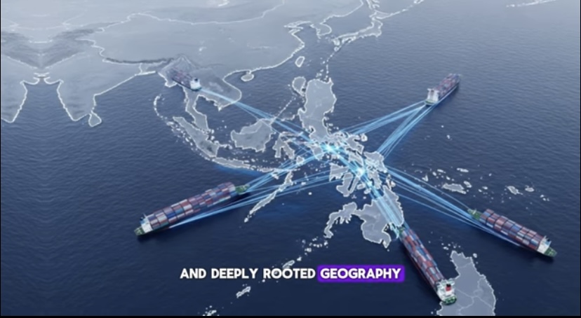 Trade routes converging on Southeast Asia — deeply rooted geography