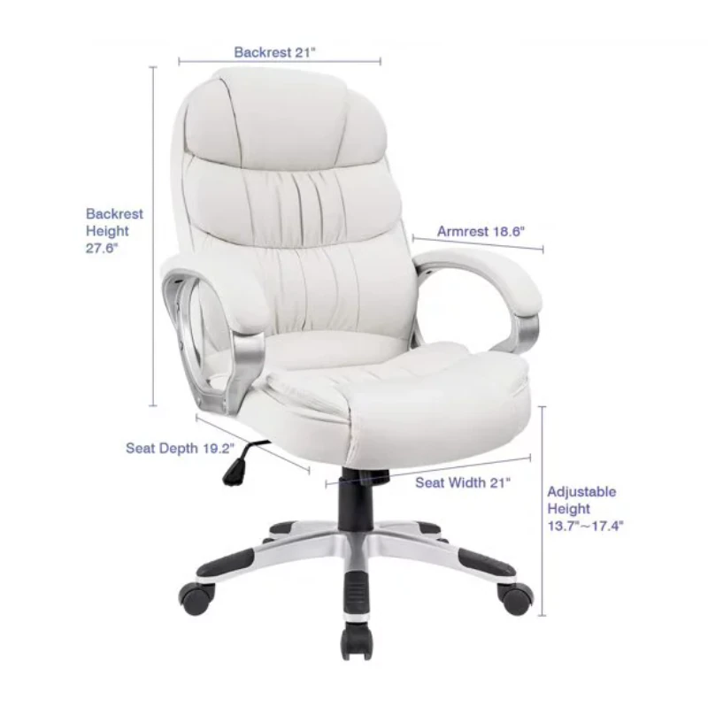 affordable ergonomic home office chair under 150 with lumbar support for remote work no back pain product view 5