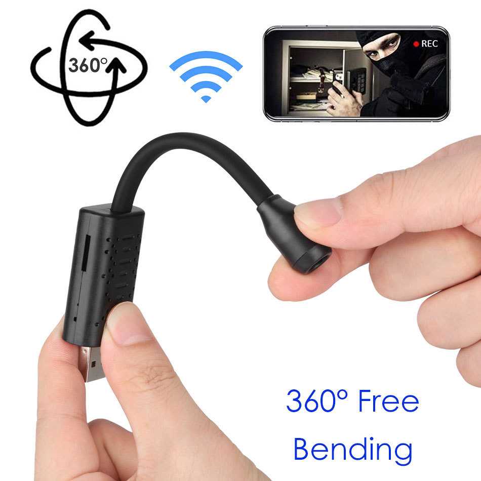 affordable home security camera under 100 with WiFi night vision and motion detection product view 6