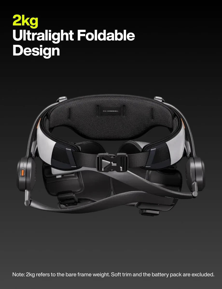 Hypershell X Pro - 2kg ultralight foldable belt harness system