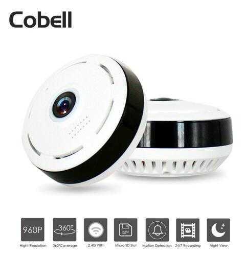 affordable home security camera under 100 with WiFi night vision and motion detection product view 8