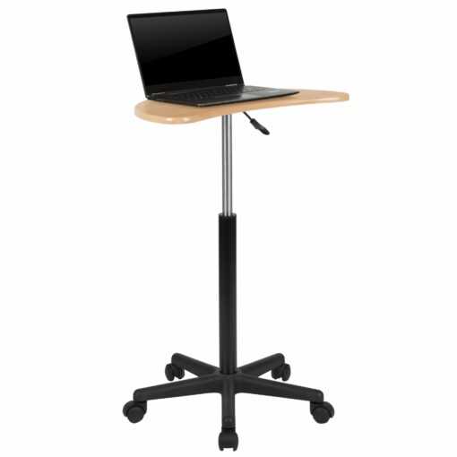 compact electric standing desk under 200 for small apartments with height adjustment product view 11