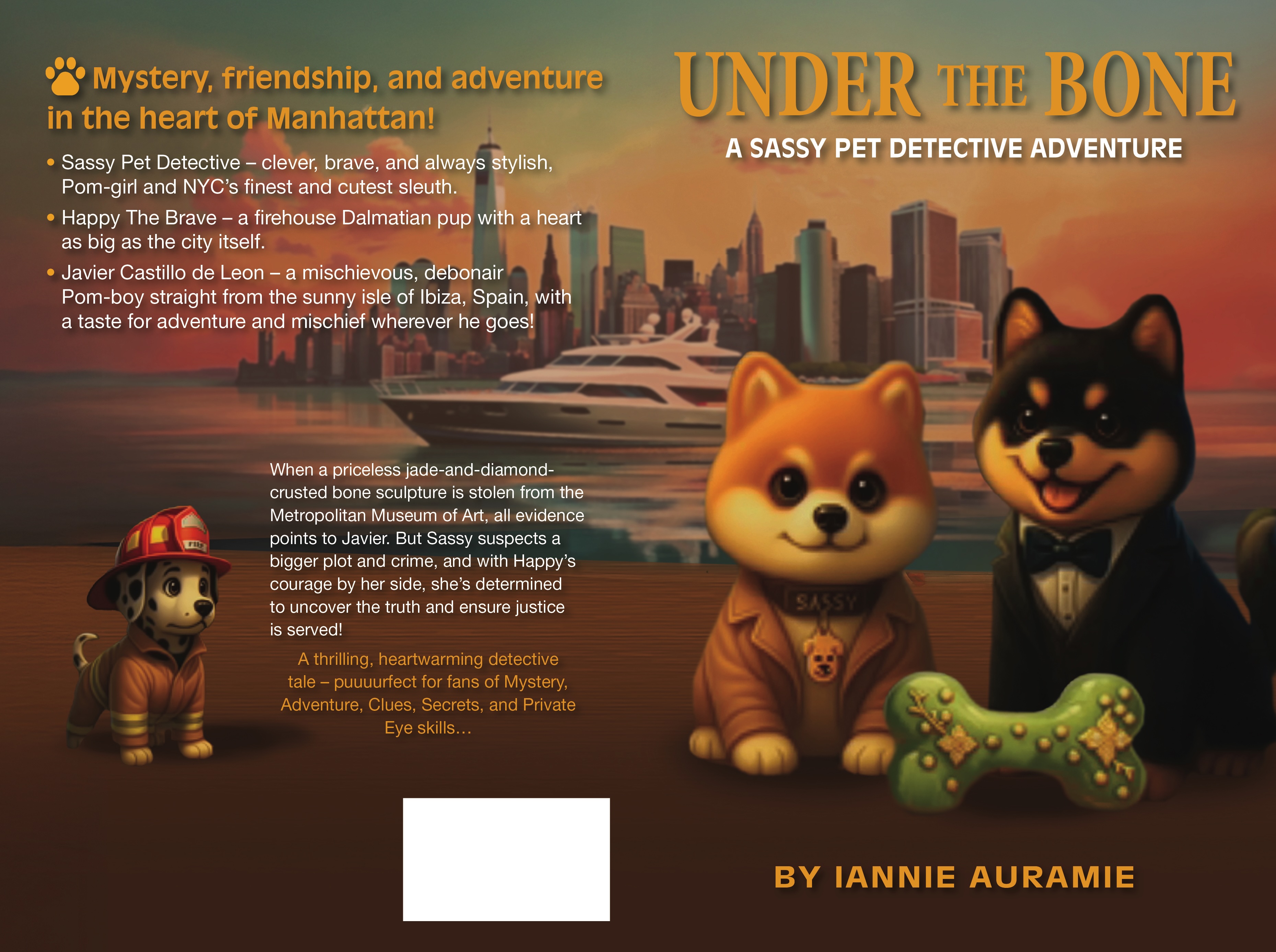 Under the Bone: A Sassy Pet Detective Adventure cover