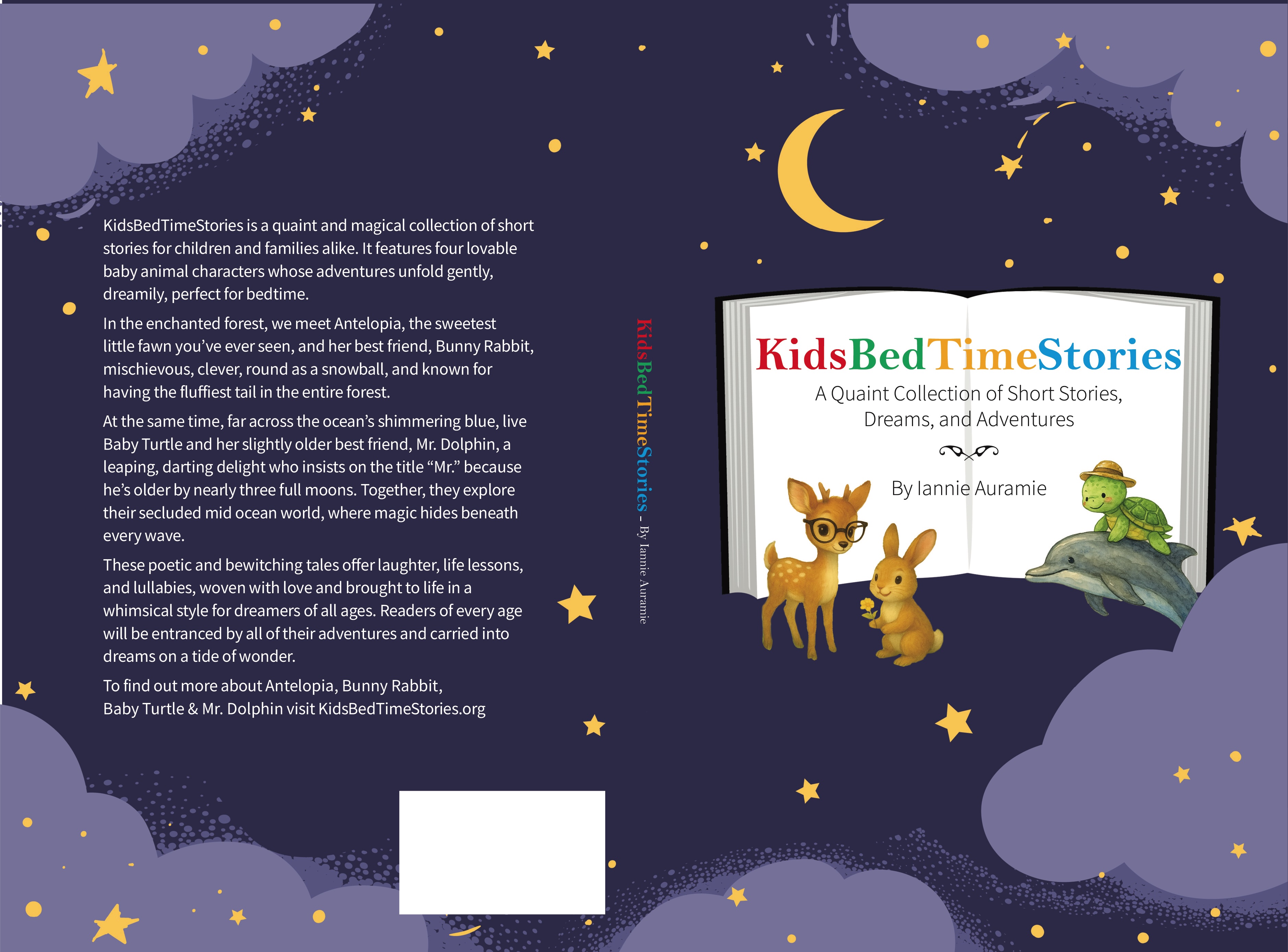 KidsBedTimeStories: A Quaint Collection of Short Stories, Dreams and Adventures book cover