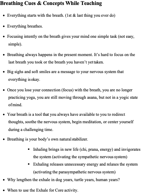 The Science of Breathing