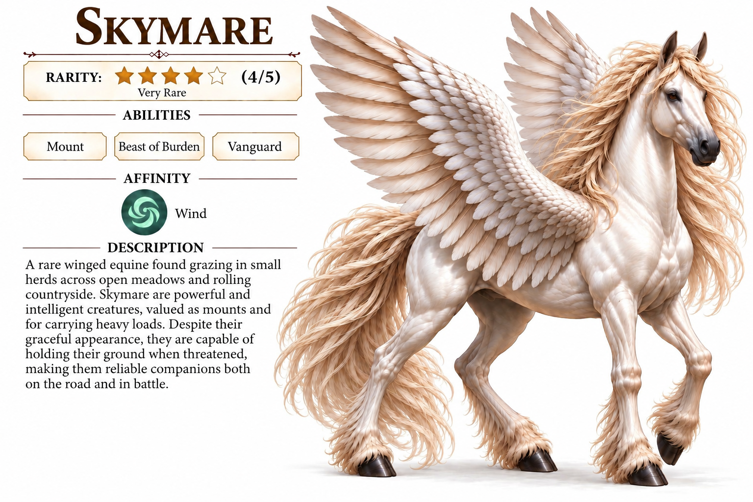 Skymare creature card