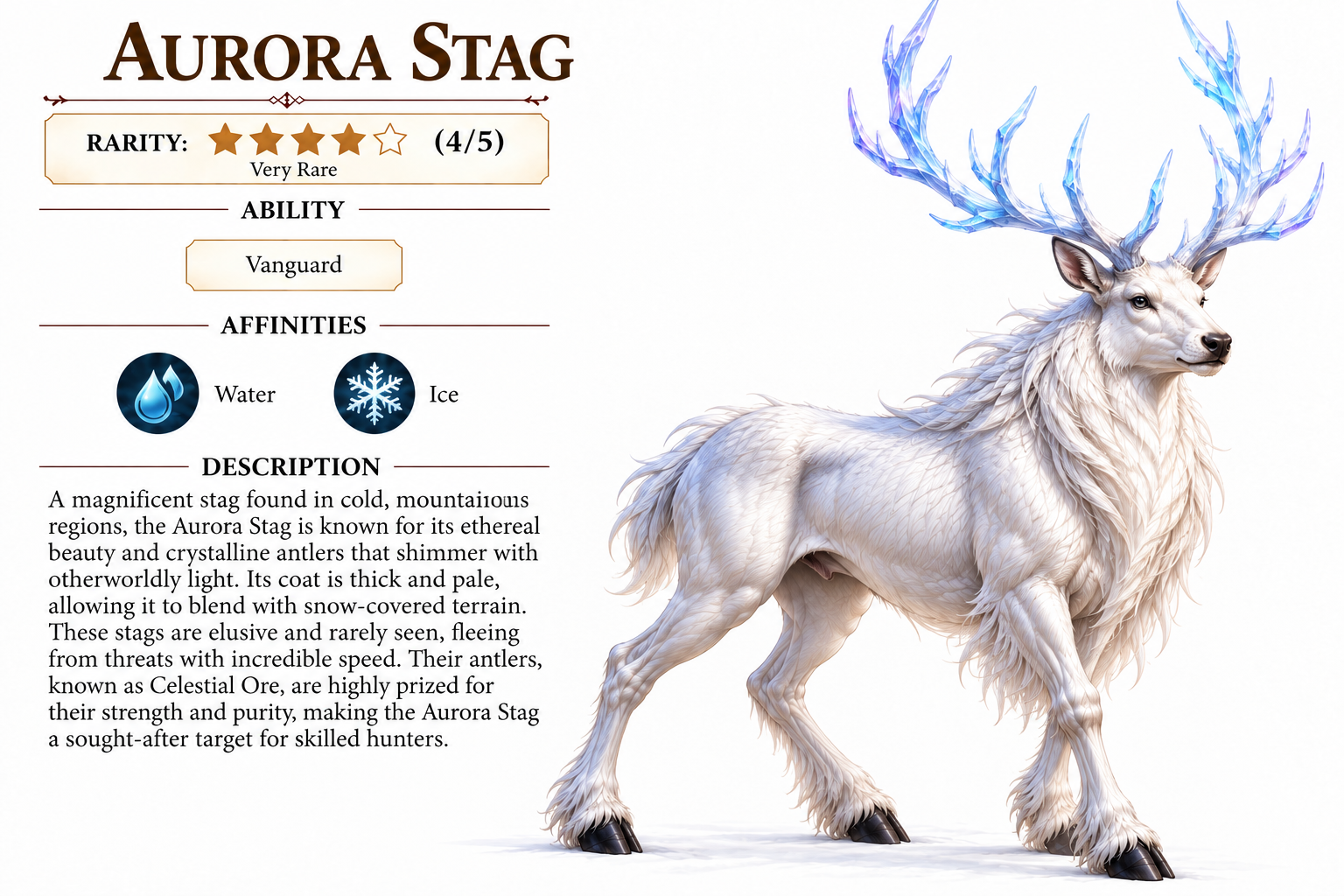 Aurora Stag creature card