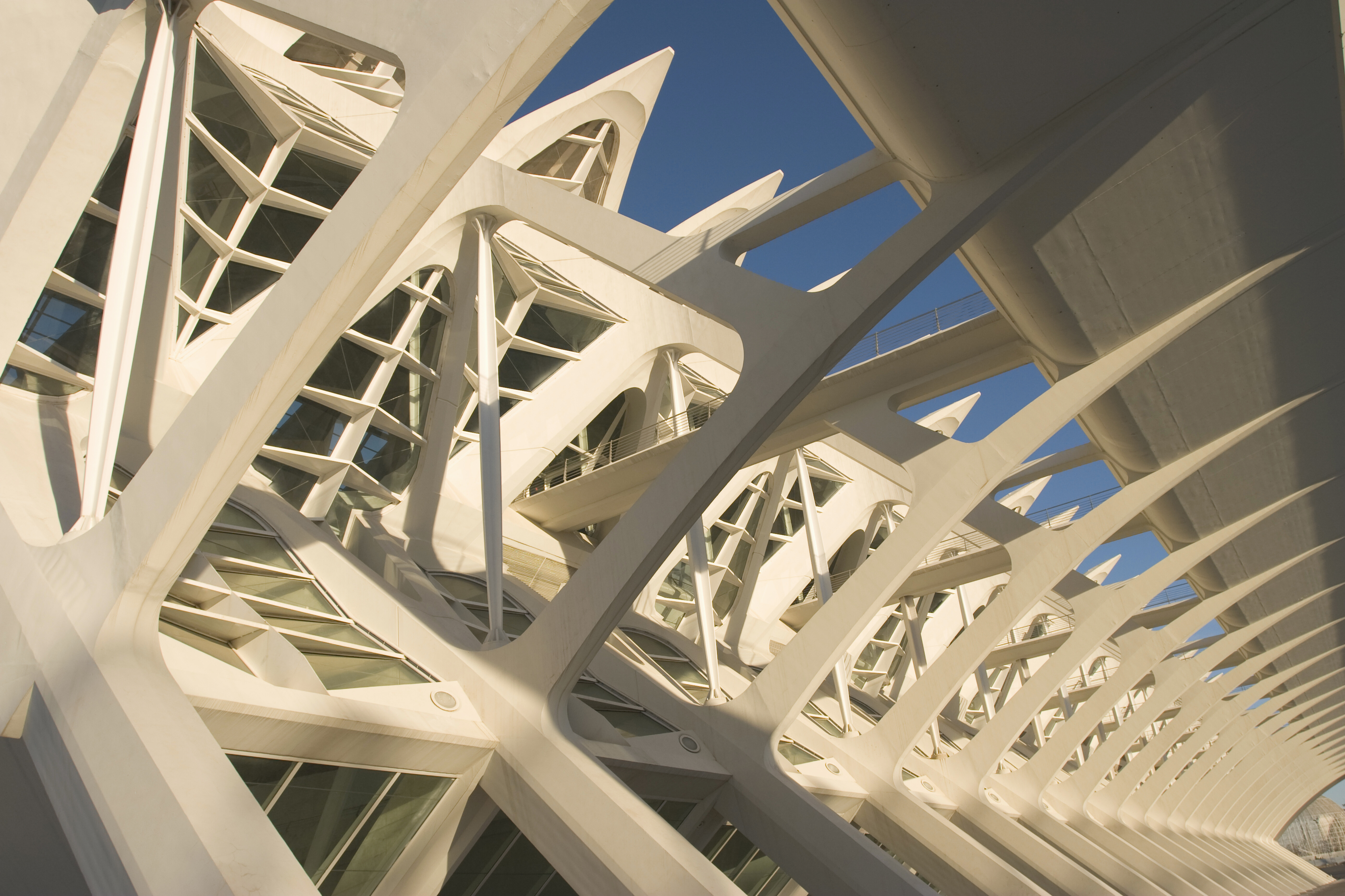 Sculptural GFRC exterior structure - commercial