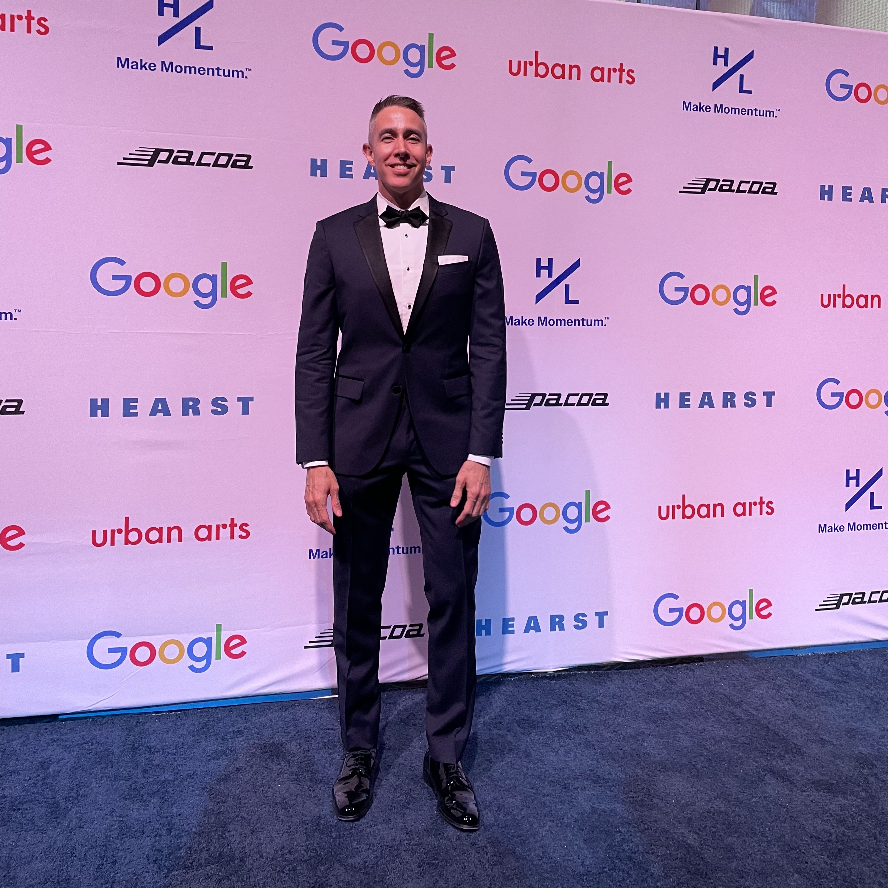 Scott Starrett in a tuxedo