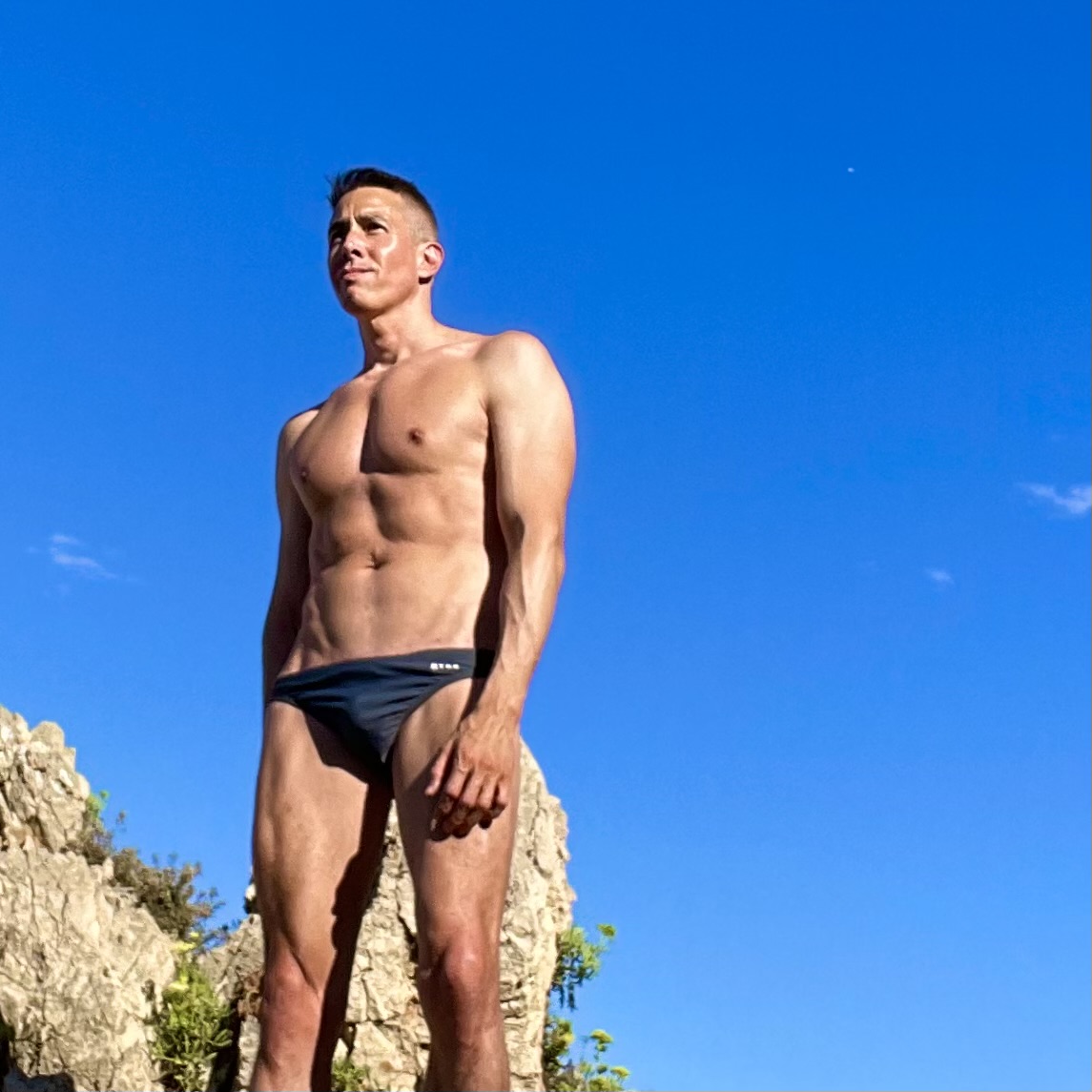 Scott at age 53, Antibes