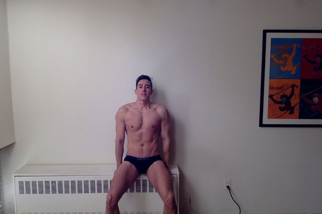 Scott at age 44, Fire Island Pines