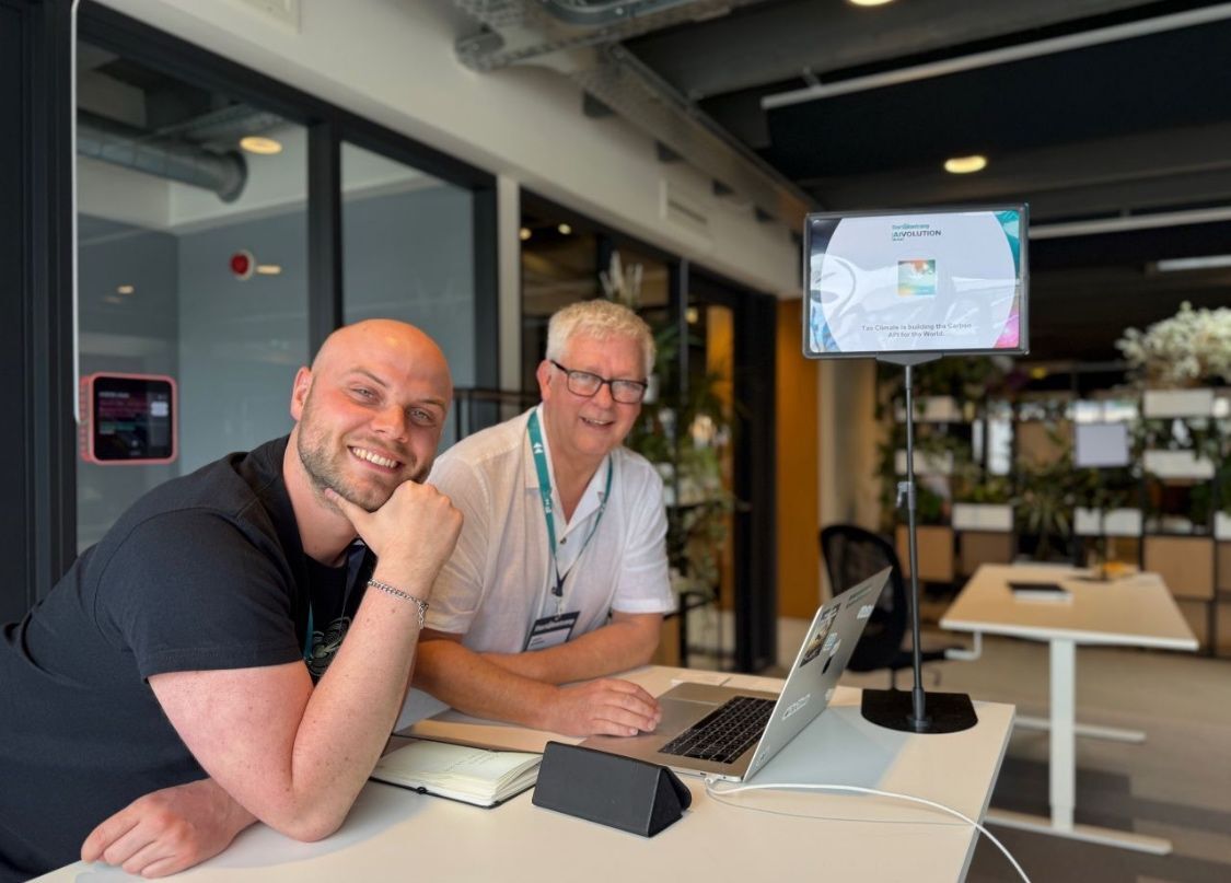 Felix Roick (left) and Gary Byrnes (right), co-founders of Tao Climate