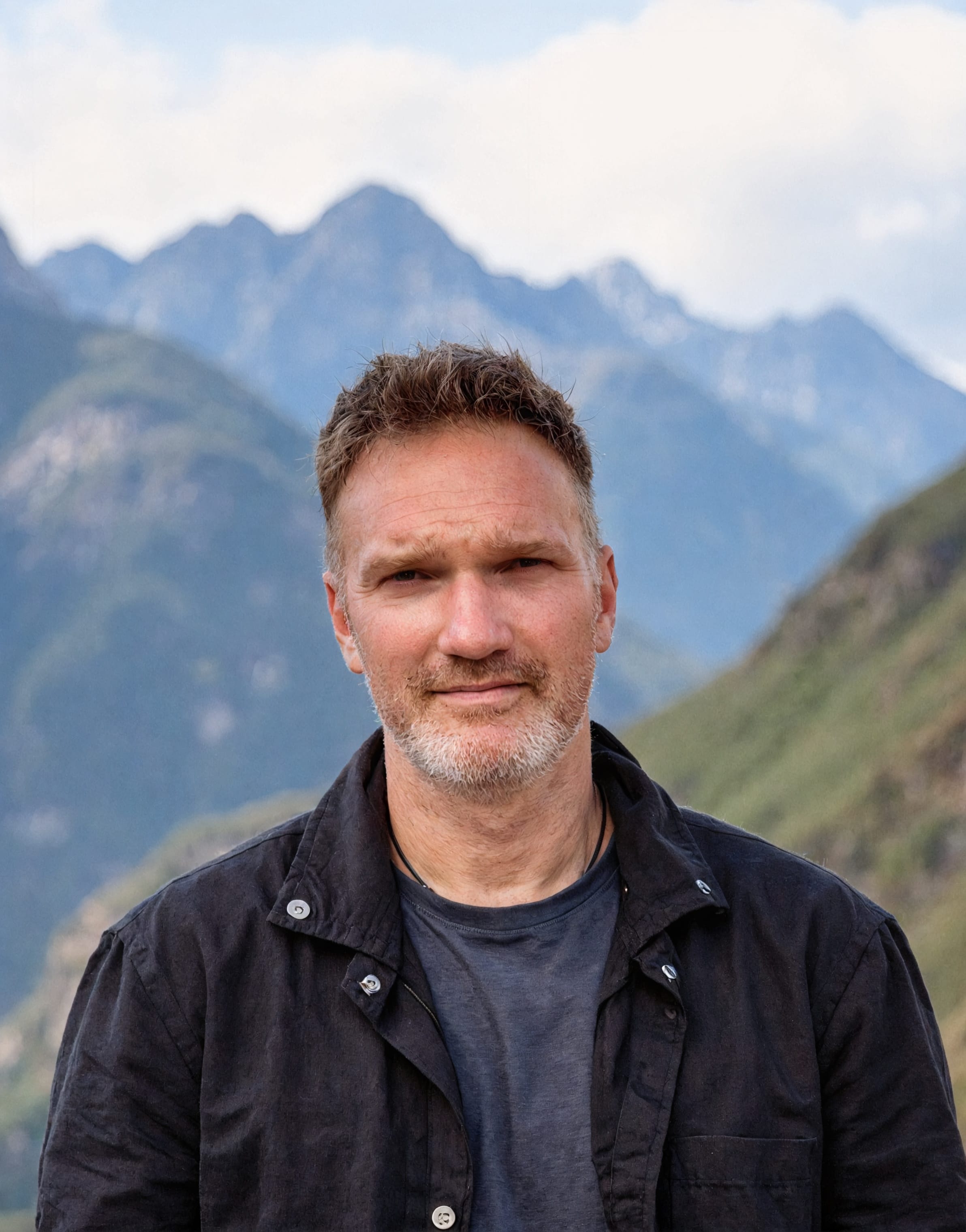 Maximilian Breboeck in the mountains