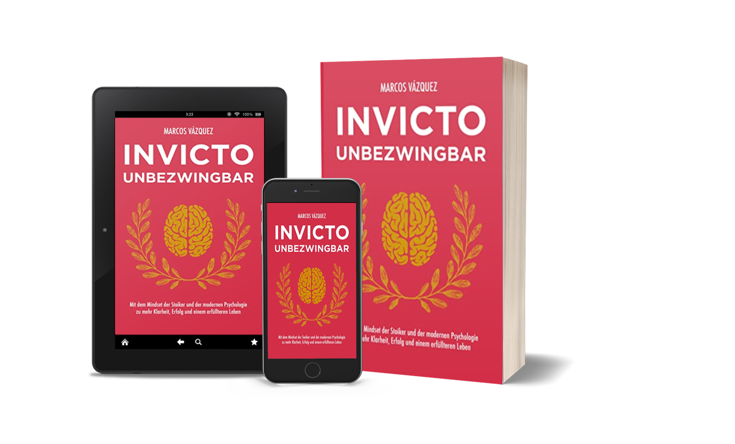 Invicto Unbezwingbar Buchcover
