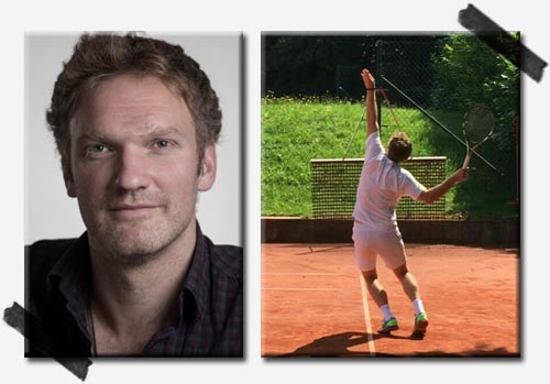 Maximilian Breboeck tennis and headshot