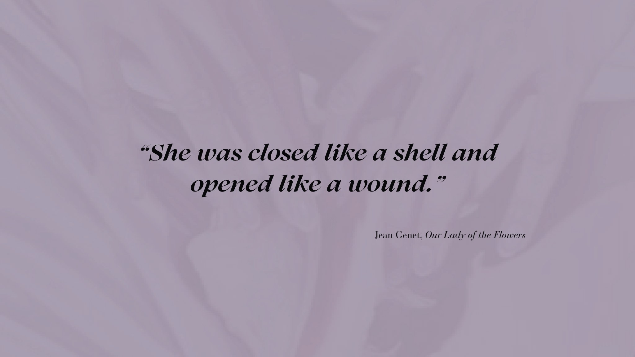 Jean Genet artwork