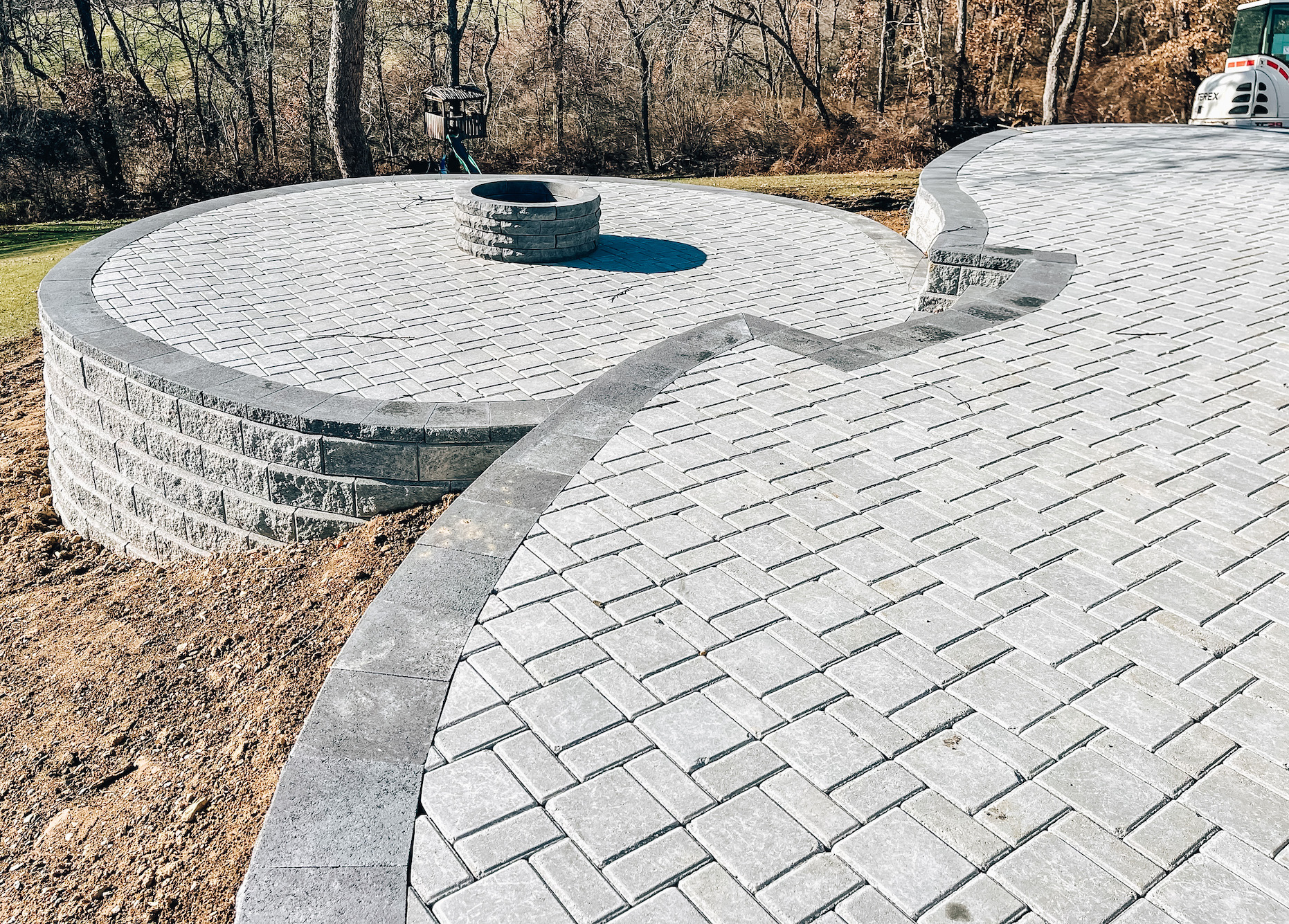 Paver Patio & Fire Pit — Johns Creek, GA