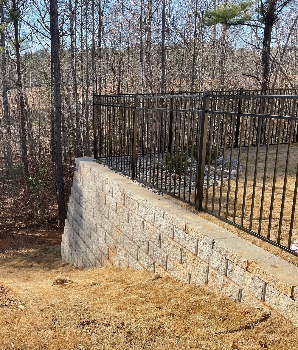 Retaining Wall — Cumming, GA