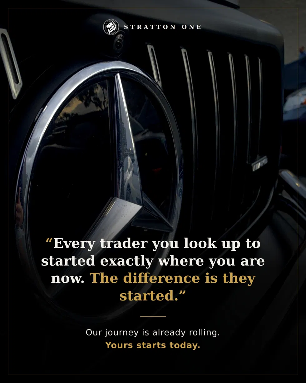 STRATTON ONE journey message: your journey starts today