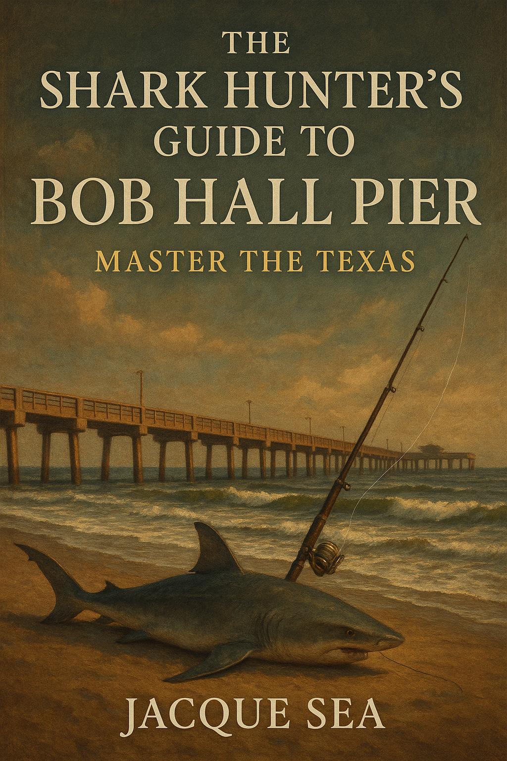 The Shark Hunter's Guide to Bob Hall Pier: Master the Texas Surf cover