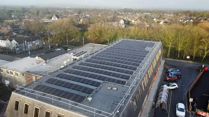 CPS Shopping Centre — 100kW rooftop solar installation
