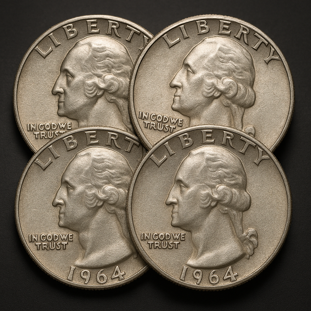 90% Silver Quarters ($1 Face)