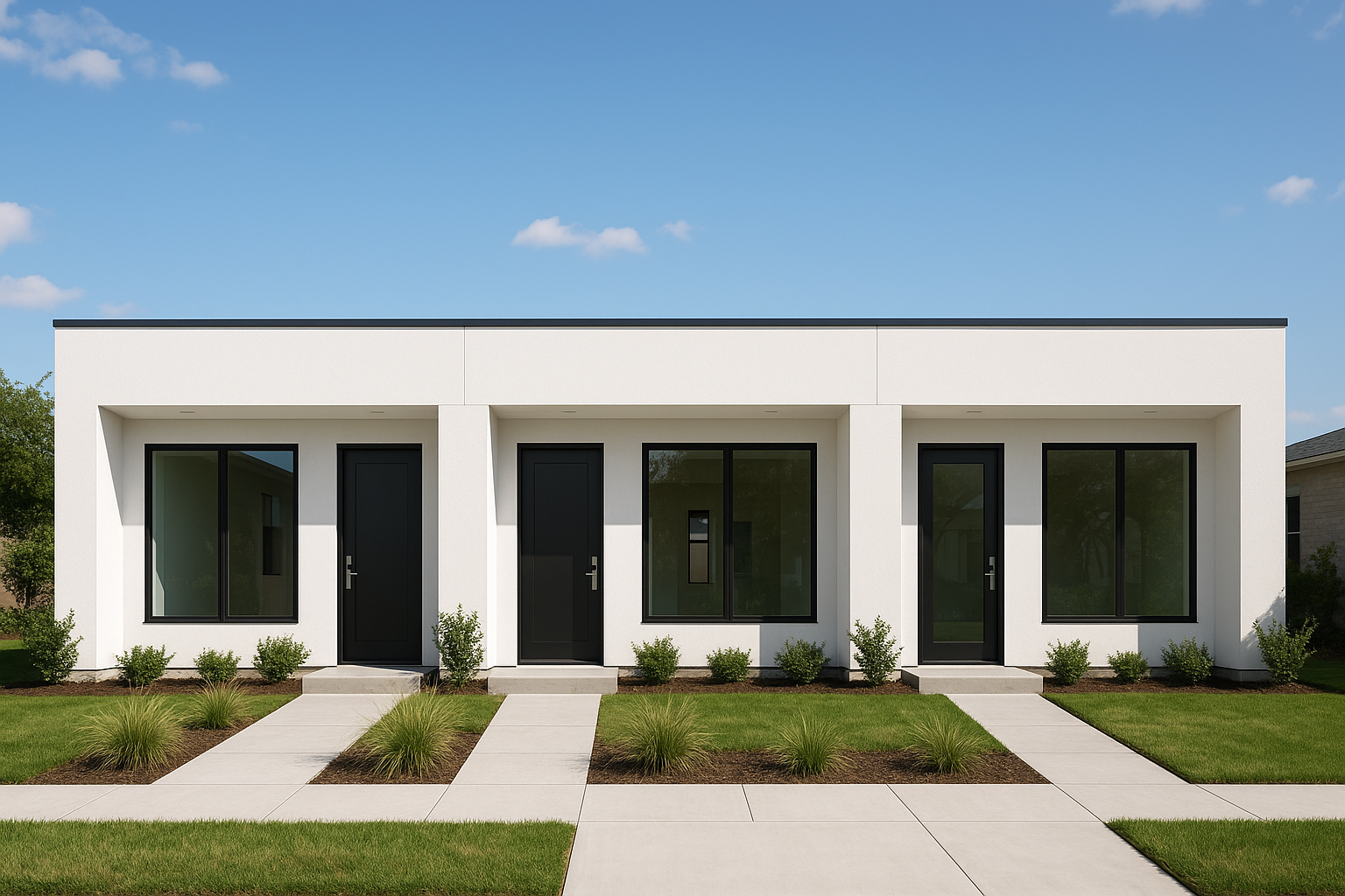Exterior view of the owner's condo at Lumen Retreat.