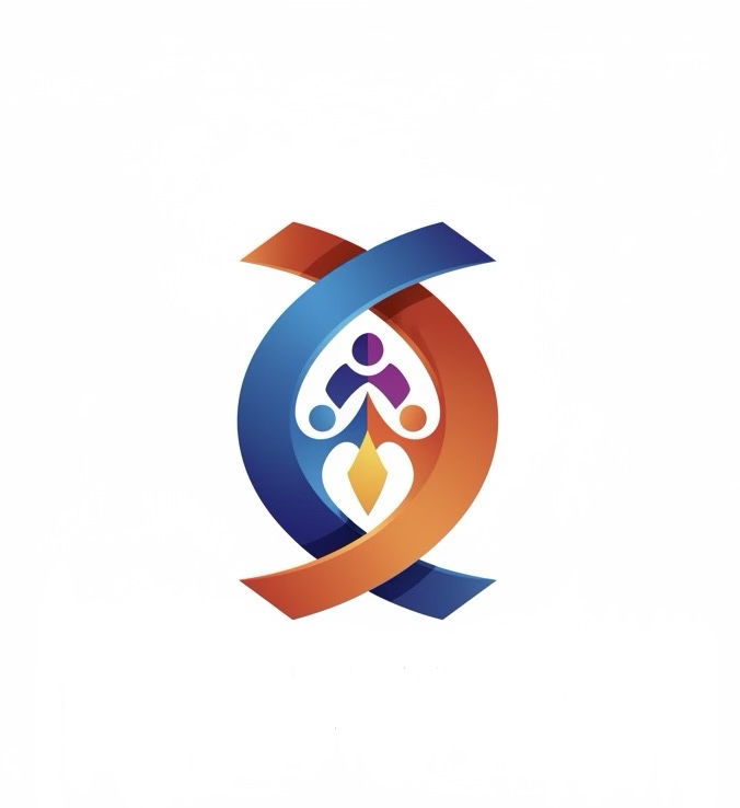 JCI of Greater Muskegon ribbon swirl logo