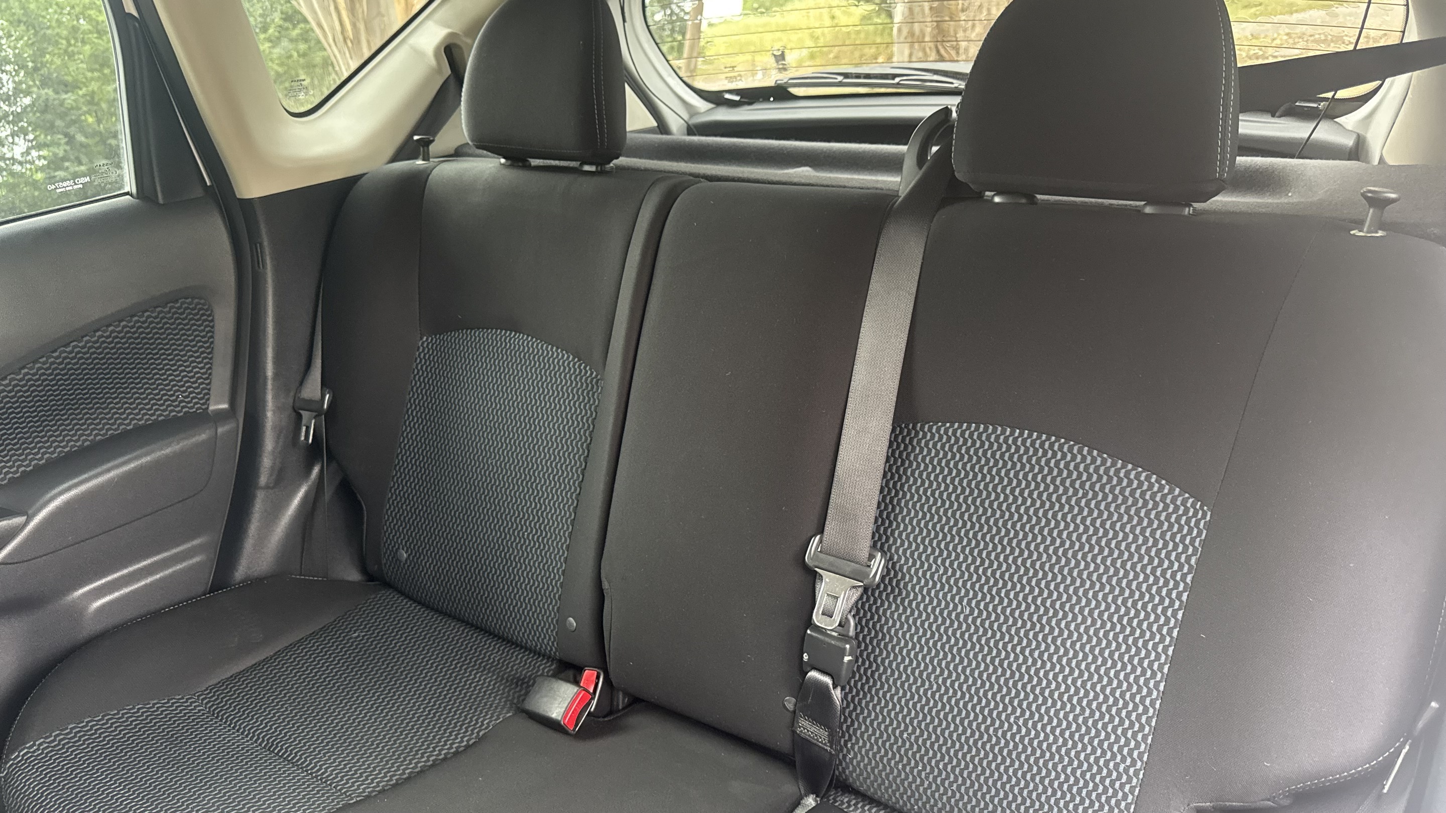 2015 Nissan Versa Note SV - Back seats