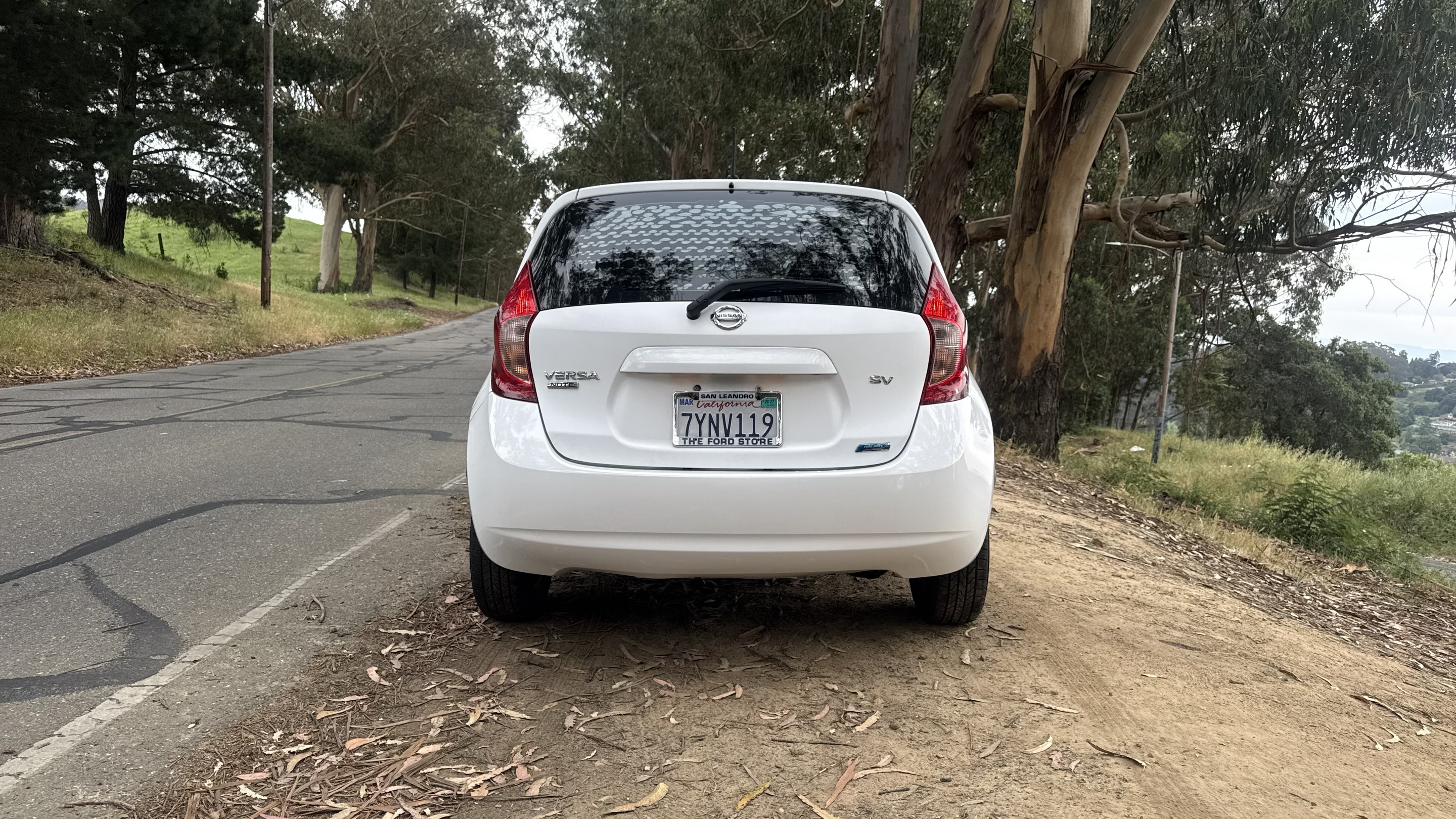 2015 Nissan Versa Note SV - Rear view